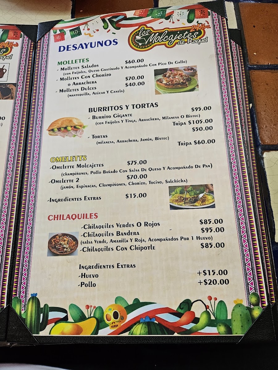 Los Molcajetes de Raquel Menu - Image 5